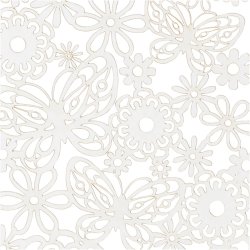 Blondekarton, ark 10,5x15 cm, 200 g, hvid, 10 stk./ 1 pk.