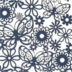 Blondekarton, ark 10,5x15 cm, 200 g, bl&aring;, 10 stk./ 1 pk.