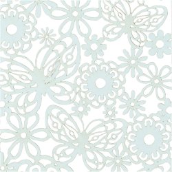 Blondekarton, ark 10,5x15 cm, 200 g, lysebl&aring;, 10 stk./ 1 pk.