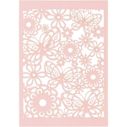 Blondekarton, ark 10,5x15 cm, 200 g, lyser&oslash;d, 10 stk./ 1 pk.