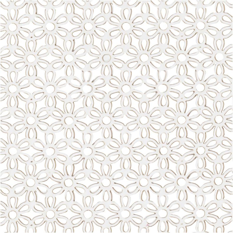 Blondekarton, ark 10,5x15 cm, 200 g, hvid, 10 stk./ 1 pk.