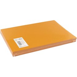 Karton, A4, ark 210x297 mm, 180 g, orange, 100 ark/ 1 pk.