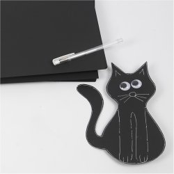 Karton, A4, ark 210x297 mm, 180 g, sort, 100 ark/ 1 pk.