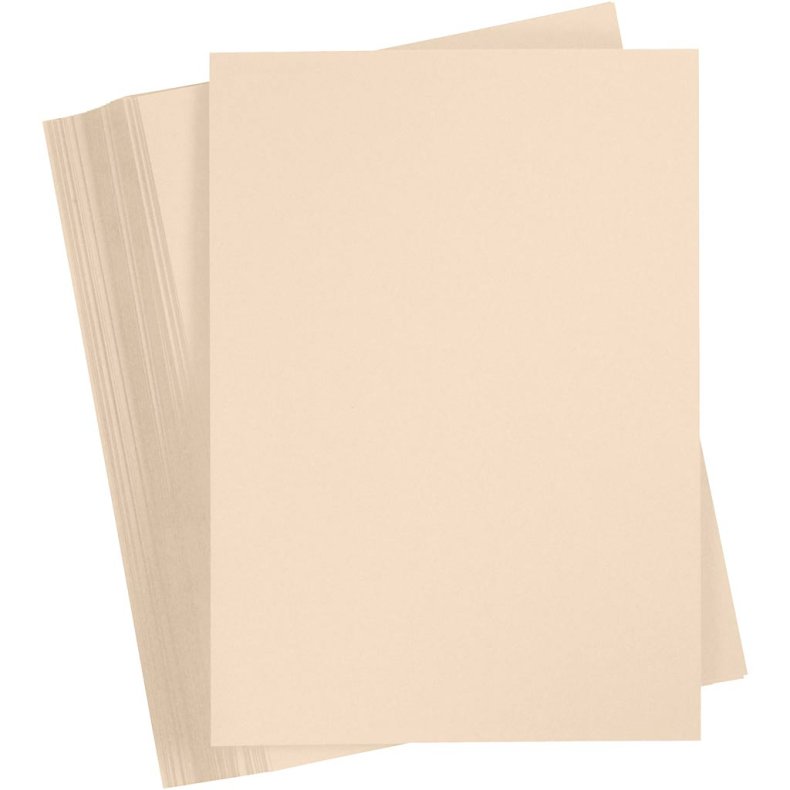 Karton, A4, 210x297 mm, 180 g, beige