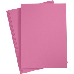 Papir, A4, ark 210x297 mm, 80 g, pink, 20 stk./ 1 pk.