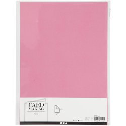 Papir, A4, ark 210x297 mm, 80 g, pink, 20 stk./ 1 pk.