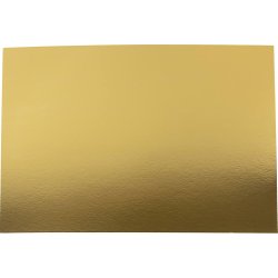 Metalkarton, A2, ark 420x594 mm, 280 g, guld, 10 ark/ 1 pk.