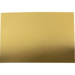 Metalkarton, A2, ark 420x594 mm, 280 g, guld, 10 ark/ 1 pk.