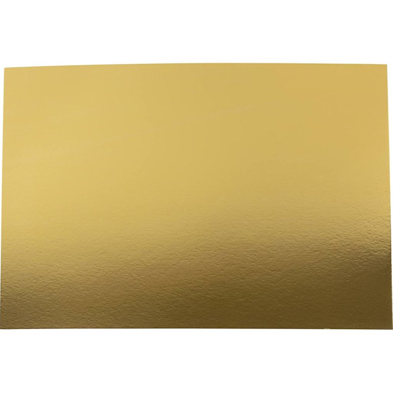 Metalkarton, A2, ark 420x594 mm, 280 g, guld, 10 ark/ 1 pk.