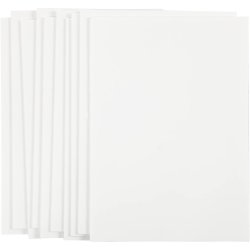 Skumkarton, A4, ark 210x297 mm, tykkelse 3 mm, hvid, 10 ark/ 1 pk.