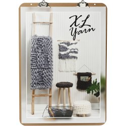 Clipboard til staffeli, str. 52x74 cm, tykkelse 5 mm, s&oslash;lv, 1 stk.