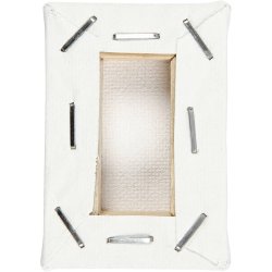 Microl&aelig;rred, str. 6x4x1 cm, hvid, 2 stk./ 1 pk.