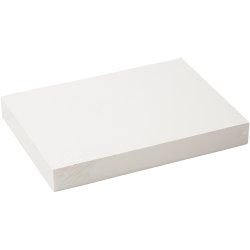 Akvarelpapir, A5, ark 148x210 mm, 200 g, hvid, 100 ark/ 1 pk.