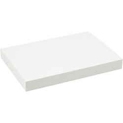 Akvarelpapir, A4, ark 210x297 mm, 200 g, hvid, 100 ark/ 1 pk.