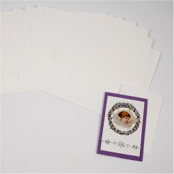 Festpapir/-karton, A4, ark 210x297 mm, 135 g, r&aring;hvid, 25 ark/ 1 pk.