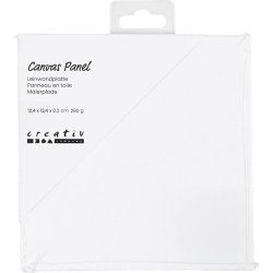 Malerplade, str. 12,4x12,4 cm, tykkelse 3 mm, 280 g, 1 stk.