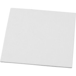Malerplade, str. 15x15 cm, tykkelse 3 mm, 280 g, 1 stk.