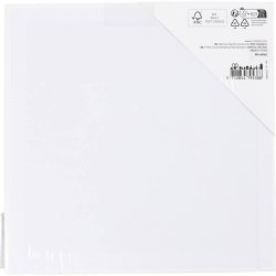 Malerplade, str. 20x20 cm, tykkelse 3 mm, 280 g, 1 stk.