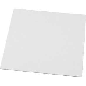 Malerplade, str. 20x20 cm, tykkelse 3 mm, 280 g, 10 stk./ 1 pk.