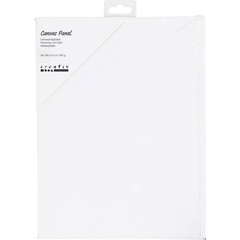 Malerplade, str. 18x24 cm, tykkelse 3 mm, 280 g, 1 stk.