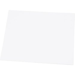 Malerplade, str. 24x30 cm, tykkelse 3 mm, 280 g, hvid, 1 stk.