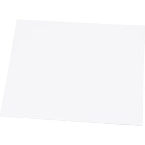 Malerplade, str. 24x30 cm, tykkelse 3 mm, 280 g, hvid, 1 stk.