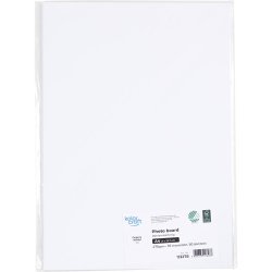 Karton, A4, 270 g, hvid, 10 ark/ 1 pk.