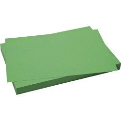Karton, ark 50x70 cm, 270 g, gr&aelig;sgr&oslash;n, 10 ark/ 1 pk.
