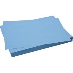 Karton, A4, 270 g, lysebl&aring;, 10 ark/ 1 pk.