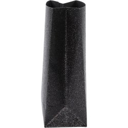 Papirposer, H: 17 cm, str. 6x9 cm, 170 g, sort, 8 stk./ 1 pk.