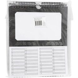 Evighedskalender, str. 19x23 cm, hulstr. 15,3x9,2 cm, 180 g, 5 stk./ 1 pk.