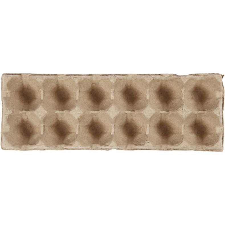 &AElig;ggebakker, H: 5 cm, L: 30,5 cm, B: 11 cm, 3 stk./ 1 pk.