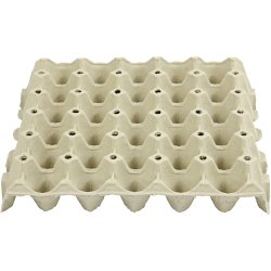 &AElig;ggebakker, H: 4 cm, str. 29x29 cm, 20 stk./ 1 pk.