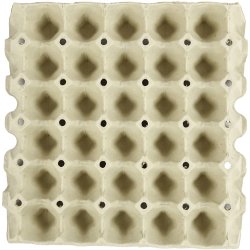 &AElig;ggebakker, H: 4 cm, str. 29x29 cm, 20 stk./ 1 pk.