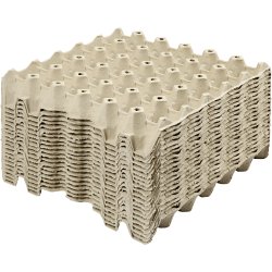 &AElig;ggebakker, H: 4 cm, str. 29x29 cm, 20 stk./ 1 pk.