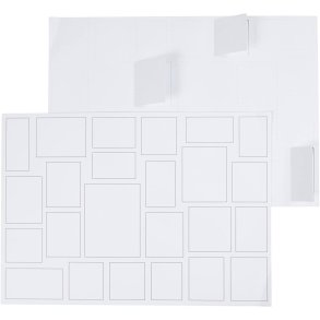 Julekalender, str. 30x42 cm, 30 stk./ 1 pk.