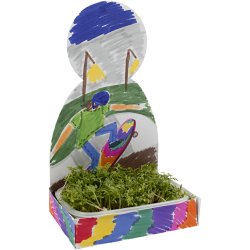 Karsebakke-figur, krop, H: 20 cm, hvid, 6 s&aelig;t/ 1 pk.