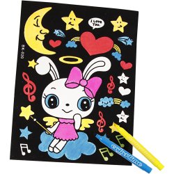 Velourbilleder, str. 25x19 cm, 16 stk./ 1 pk.