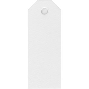 Manilamærker, str. 3x8 cm, 220 g, hvid, 20 stk./ 1 pk.