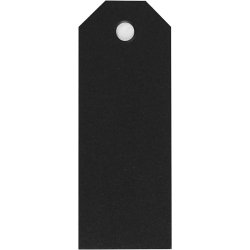 Manilam&aelig;rker, str. 3x8 cm, 220 g, sort, 20 stk./ 1 pk.