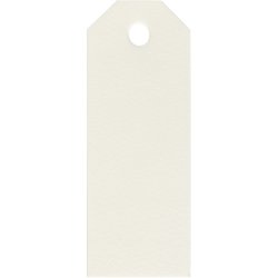 Manilam&aelig;rker, str. 3x8 cm, 220 g, r&aring;hvid, 20 stk./ 1 pk.