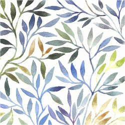 Servietter, Blade, str. 33x33 cm, 20 stk./ 1 pk.