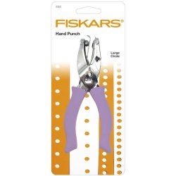 Fiskars Hand punch, stor cirkel, hulstr. 6 mm, 1 stk.