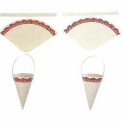 Kr&aelig;mmerhuse, H: 13 cm, 160 g, 10 stk./ 1 pk.