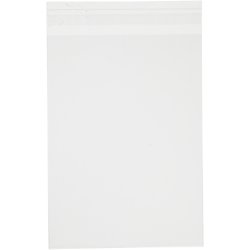 Cellofanposer , H: 19 cm, B: 14,5 cm, tykkelse 30 my, 50 stk./ 1 pk.