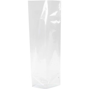 Cellofanpose, H: 16 cm, str. 6,5x4,5 cm, 200 stk./ 1 pk.