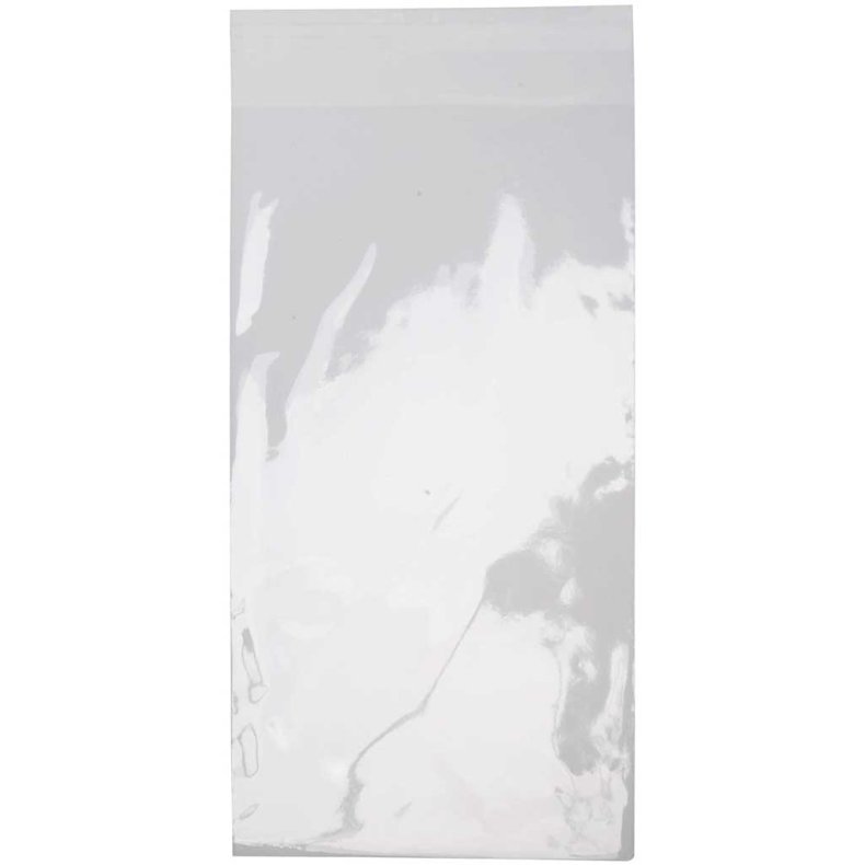 Cellofanposer , H: 22 cm, B: 12 cm, tykkelse 25 my, 200 stk./ 1 pk.