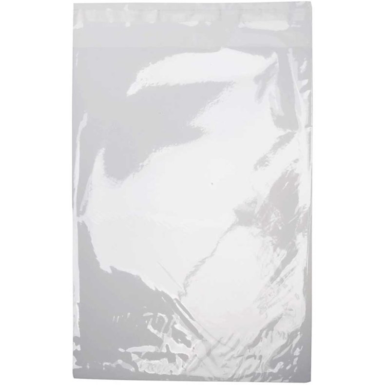 Cellofanposer , H: 25,3 cm, B: 18 cm, tykkelse 25 my, 200 stk./ 1 pk.