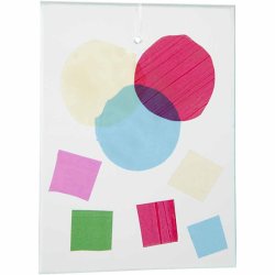 Cellofan, ark 210x297 mm, ass. farver, 5x20 ark/ 1 pk.