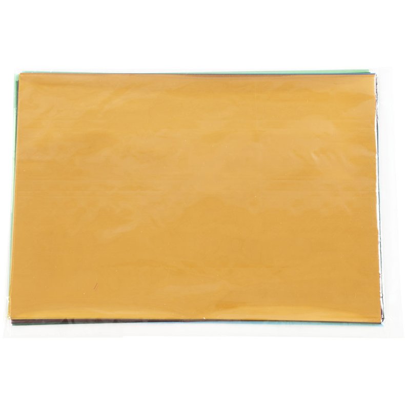 Cellofan, ark 210x297 mm, ass. farver, 5x20 ark/ 1 pk.